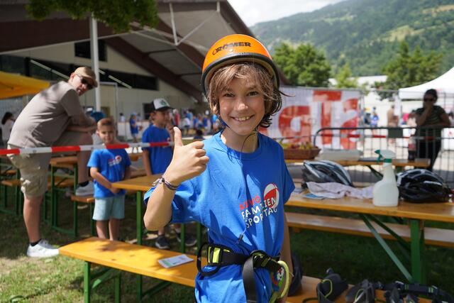 "Daumen hoch" für den 6. ASVÖ Familiensporttag in Osttirol! | Foto: ASVÖ Tirol
