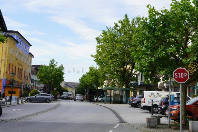 Im Stadtkern von Neumarkt am Wallersee. | Foto: Emanuel Hasenauer