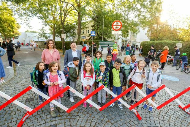 Nach der Rothenburgschule gibt es nun auch in der Johann-Hoffmann-Gasse eine weitere Schulstraße in Meidling. | Foto: C. Fürthner