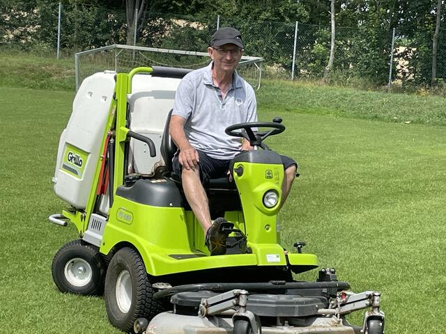 Rudolf Fischer betreut drei Plätze des SC Wolkersdorf. | Foto: Lawugger