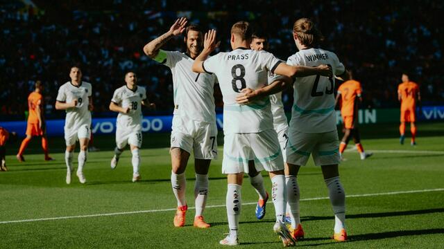 Österreich gewann fulminant gegen die Niederlande am Dienstag. | Foto: ÖFB | Christopher Kelemen