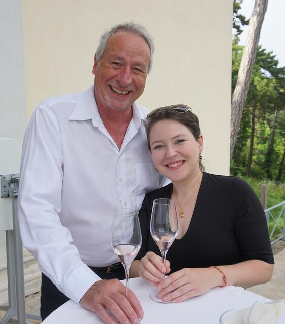 Univ.-Prof. Dr. Langer und Dir. Dr. Esther Heiss