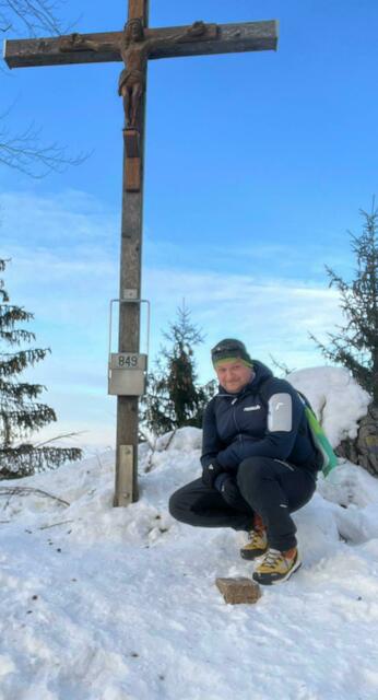 Auch im Winter findet man Alexander Schmirl am Berg. | Foto: Schmirl