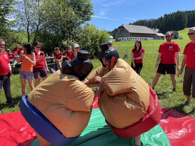 Einen Tag im Zeichen des Teamspirits verbrachten die Mitarbeiterinnen und Mitarbeiter der RegionalMedien Salzburg Mitte Juni in Abtenau. | Foto: RegionalMedien Salzburg