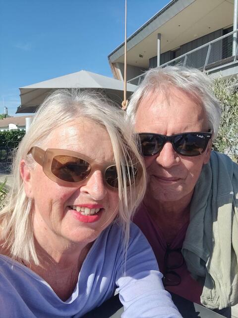 Elvi und Wolfgang Grünzweig im Urlaub. | Foto: privat