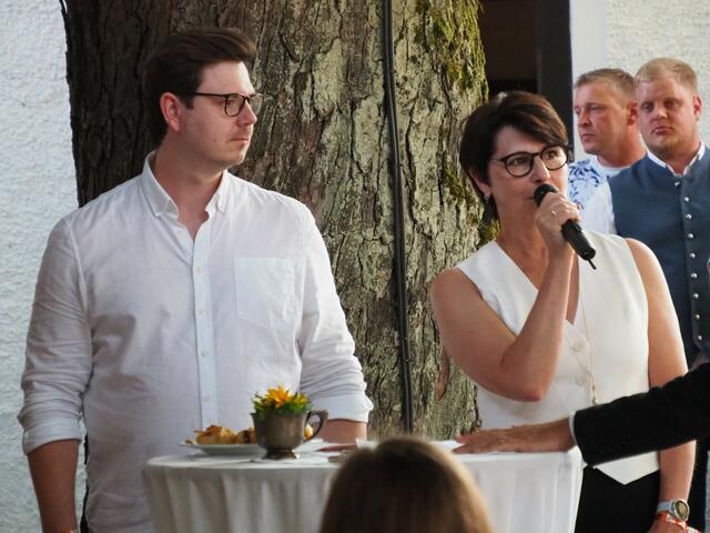 Michel Kirchberger und Renate Ozlberger | Foto: MeinBezirk/Haslberger