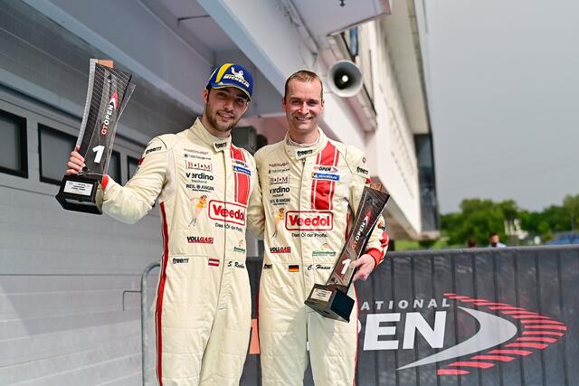 Simon Reicher (links) und Christopher Haase (rechts). | Foto: www.kartnet.de/Michael Schulz