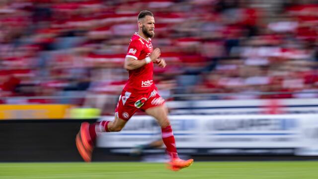 Bundesliga 2024/25: Daniel Maderner und Co erwartet in der ersten Runde mit RB Salzburg gleich ein ordentlicher Gradmesser. | Foto: GEPA