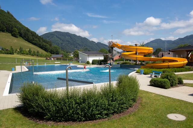 Das Freibad in Leonstein, Gemeinde Grünburg | Foto: Gemeinde Grünburg