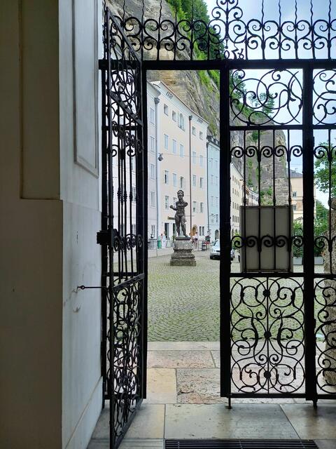 Moderne Mozartstatue | Foto: H. Bachinger