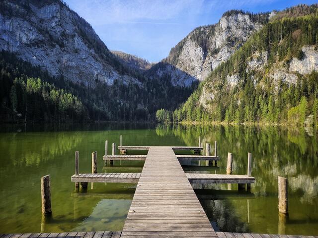 Der Gleinkersee ist an warmen Tagen ein beliebtes Ausflugsziel | Foto: Christian Hahn
