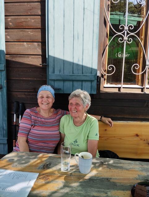 Gemütliche Einkehr für durstige Wanderer | Foto: Veronika Frank