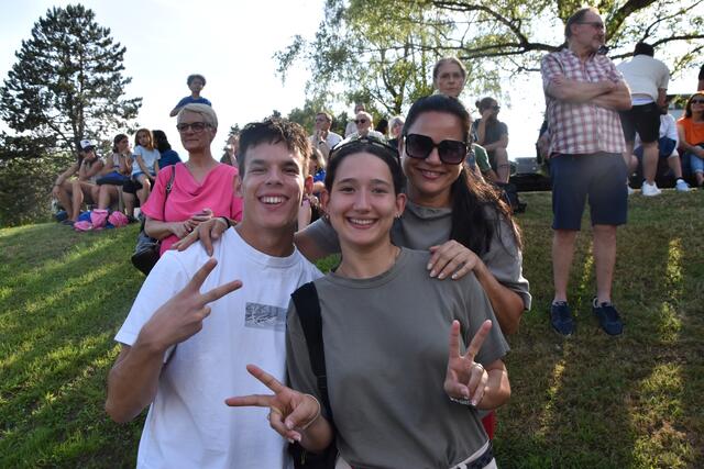 Patrick, Claudia und Ulli genossen die gute Stimmung. | Foto: Kendlbacher