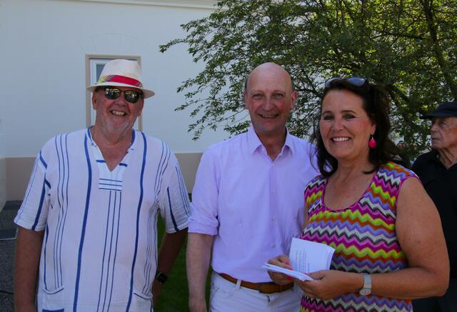 Peter Höckner, Andreas Riemer und Eva Kolseus. | Foto: Christian Nowotny