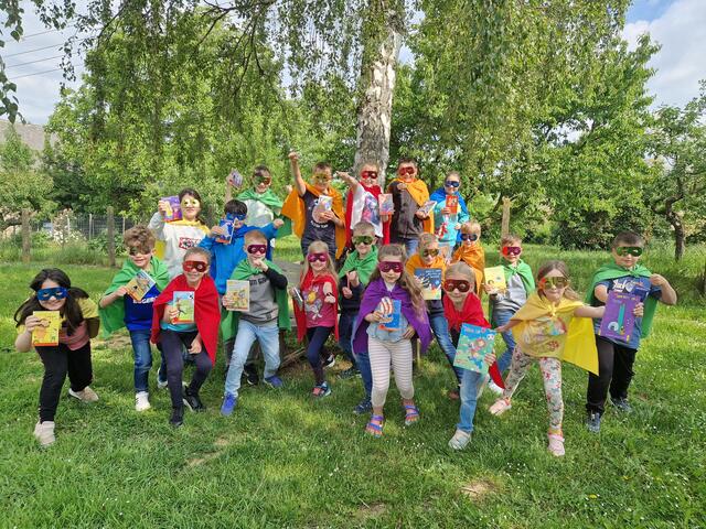 Die Superhelden und Superheldinnen der Volksschule Weiden bei Rechnitz | Foto: Volksschule Weiden b. Rechnitz