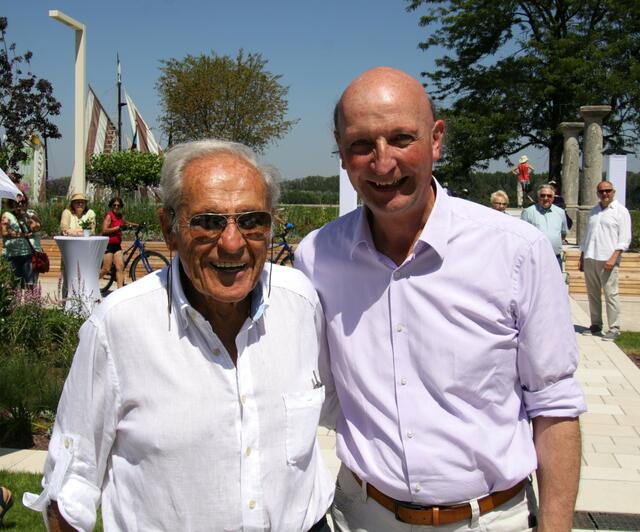 Willi Stift und Andreas Riemer. | Foto: Christian Nowotny