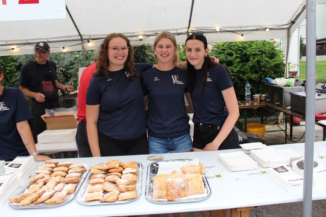 Marie, Marion und Lena vom VC Volders