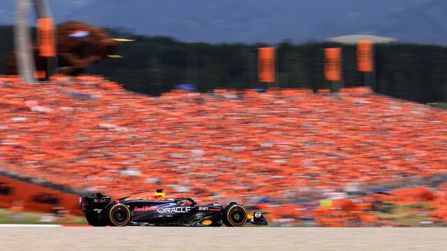 Max Verstappen landete auf dem fünften Platz. | Foto: GEPA pictures