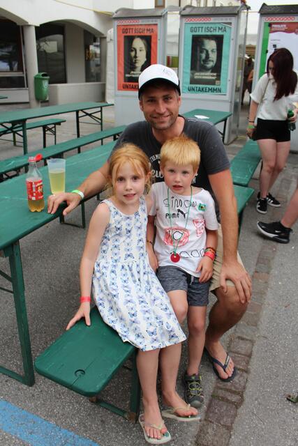 Hannah, Simon und Christoph
