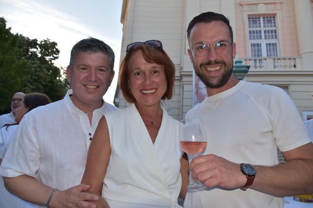 Otto Wolkerstorfer, Angela Stöckl-Wolkerstorfer und Franz Schwabl. | Foto: Preineder
