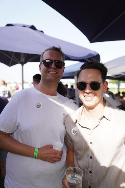 Robert Neumann mit Alex Stelzer.