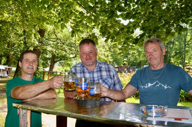 Herbert Koglbauer, Robert Wagner, Ewald Hecher (v.l) | Foto: Elisabeth Peinsipp