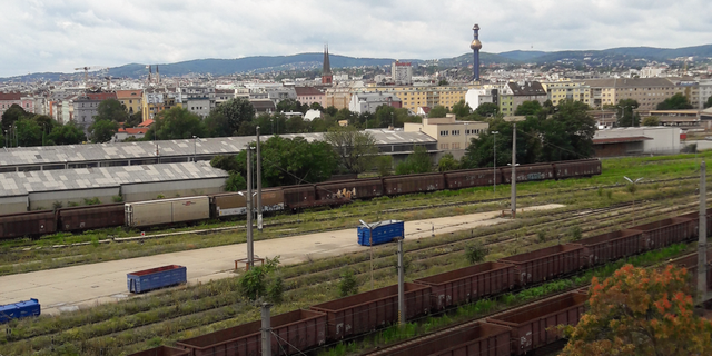 Noch sieht der Nordwestbahnhof so aus – künftig wird sich hier ein komplett neues Wohngebiet befinden. | Foto: Grüne Wien