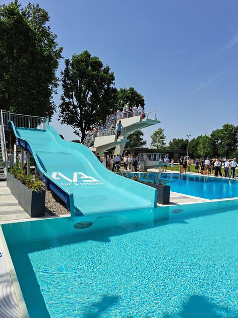 Eröffnung vom Stadtbad Amstetten. | Foto: Stefanie Machtinger
