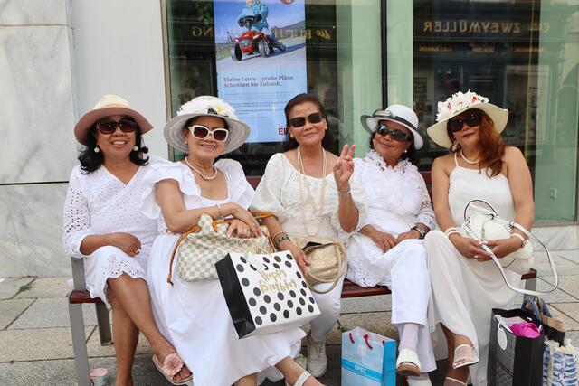 Rhodora, Nelia, Olive, Heide und Francee. | Foto: Manfred Wlasak