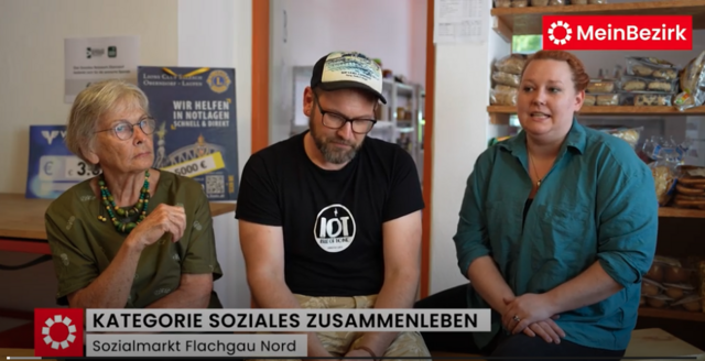 Die Preisträger (Im Bild v.l.): Brigitta Brown, Johannes Potocnik, Rose Huber | Foto: Stefan Schubert