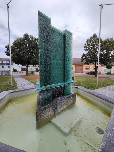 Der Dreiländerbrunnen.. | Foto: I.Wozonig