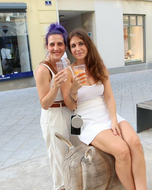 Jasmin und Claudia. | Foto: Manfred Wlasak