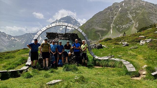 Nach ca. 2 km kurze Rast beim Naturschauplatz Elfer | Foto: Tiroler Bergwacht - Einsatzstelle Stubai