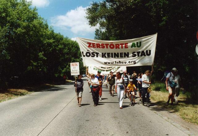 Gegen die Lobauautobahn gibt es seit Jahren starke Gegenstimmen. | Foto: Michael Kofler
