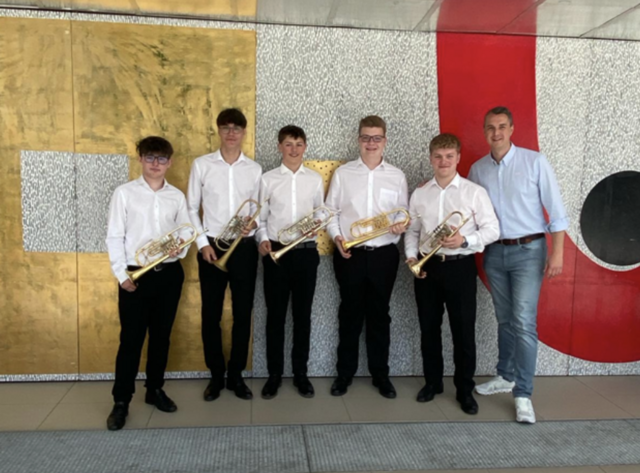 Das Quintett überzeugte die Jury. | Foto: Zentralmusikschule Oberpullendorf