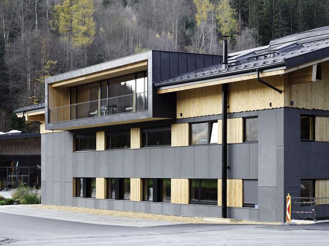 Die Stärkung des Hauptstandortes in Maishofen folgte ganz dem Motto "Reuse and Recycle". | Foto: Rieder