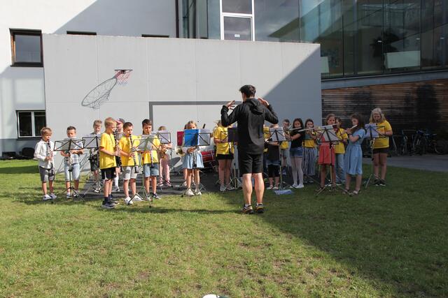 Bläserklassen Hatting &amp; Inzing, Leitung: Christoph S. | Foto: Angela Pargger