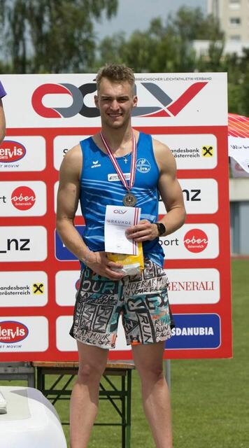 Platz drei über 200 Meter für Klaus Grünbart. | Foto: ÖLV/A. Nevsimal