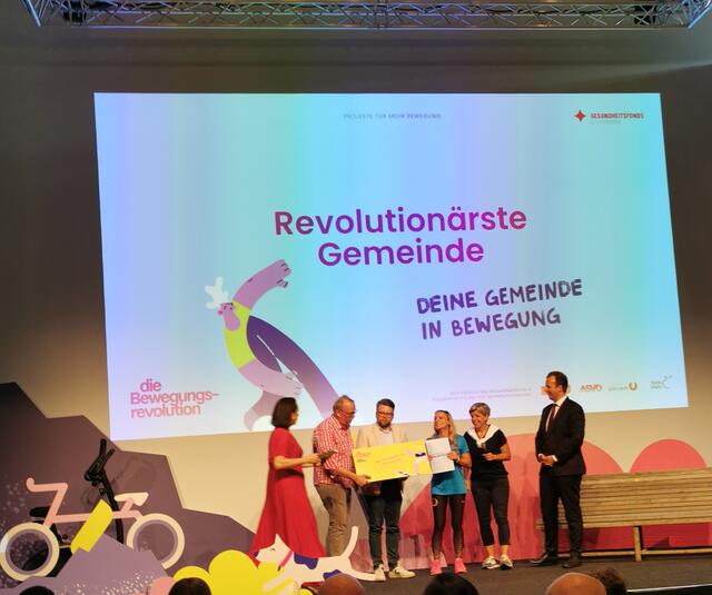 Tillmitsch jubelte bei der Verkündung zur Revolutionärsten Gemeinde der Steiermark