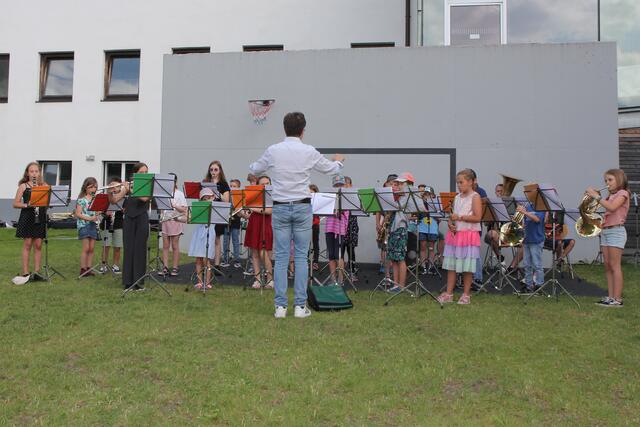 Bläserklasse Zirl, Leitung: Stephan M. | Foto: Angela Pargger