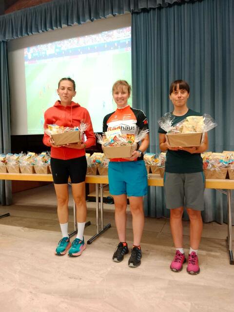 Julia Sörgel (Bildmitte) siegte bei den Damen überlegen. | Foto: privat