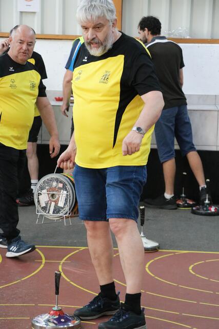 Gerhard Hanzl vom Team Dornau 1 | Foto: Sebastian Koller/Special Olympics Burgenland