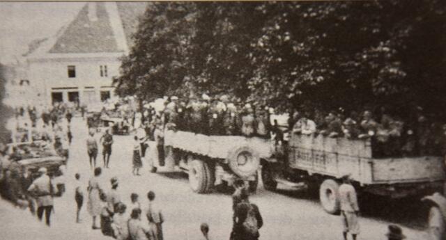 Am Abend des 27. Juli 1934 flüchteten die Putschisten aus Wolfsberg Richtung Süden, denn vom Norden her näherte sich das Bundesheer. | Foto: Privat