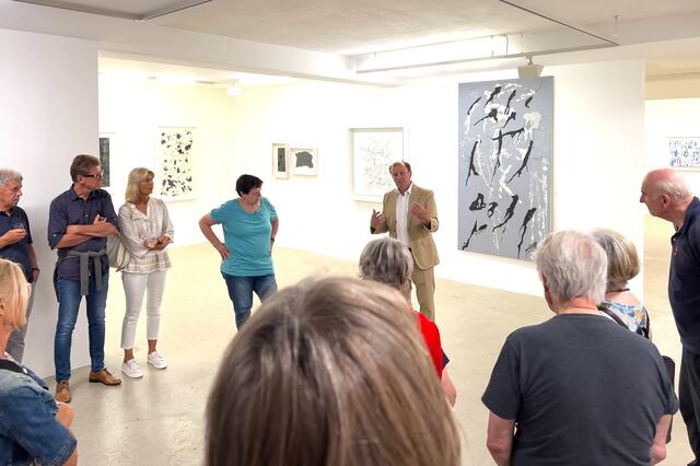 Fünf Galerien in der Stadt wurden besucht. | Foto: alpinguin