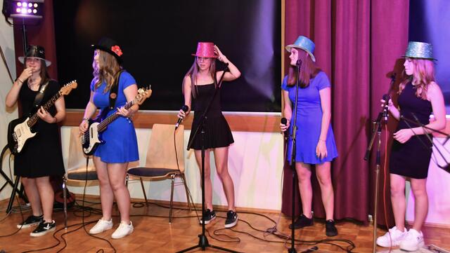 Auch die Musik kam in Tannheim nicht zu kurz. | Foto: MS Tannheim