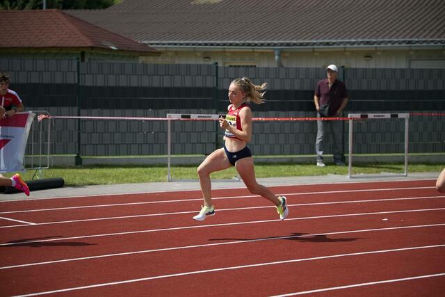 Caroline Bredlinger verteidigte ihren Staatsmeisterschaftstitel über die 400 Meter.  | Foto: ÖLV/Alfred Nevsimal