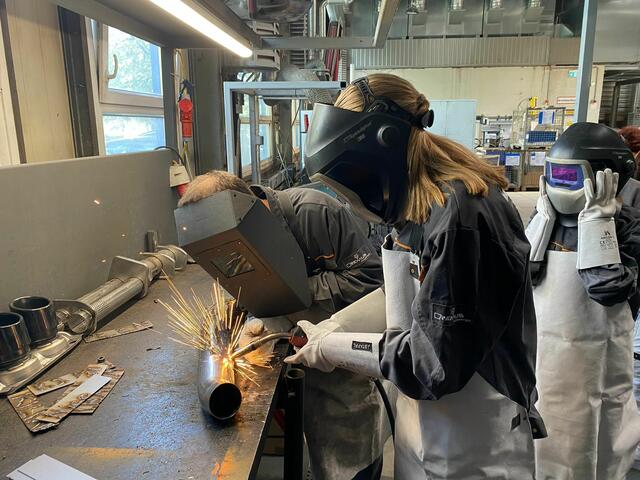 Bei Weltmarktführer Remus in Voitsberg. Ein Erlebnis für die Köflacher Kinder. | Foto: MS Köflach