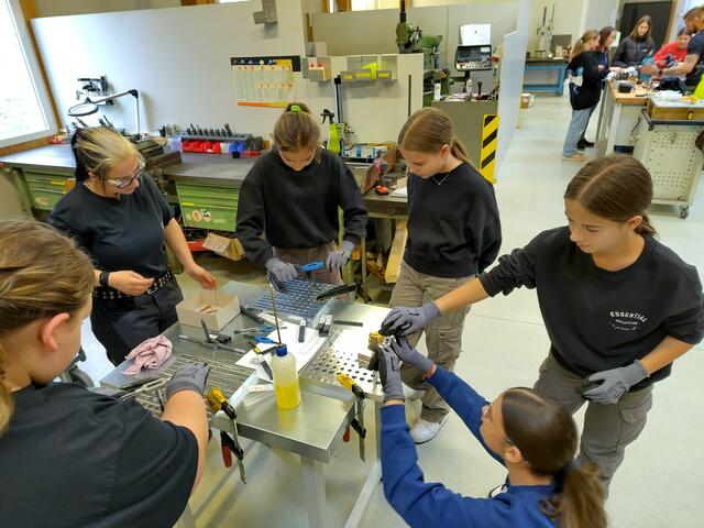 Die Firma MIBA Cooling, vormals DAU, lud die Schülerinnen und Schüler von Stallhofen ein. | Foto: MS Stallhofen