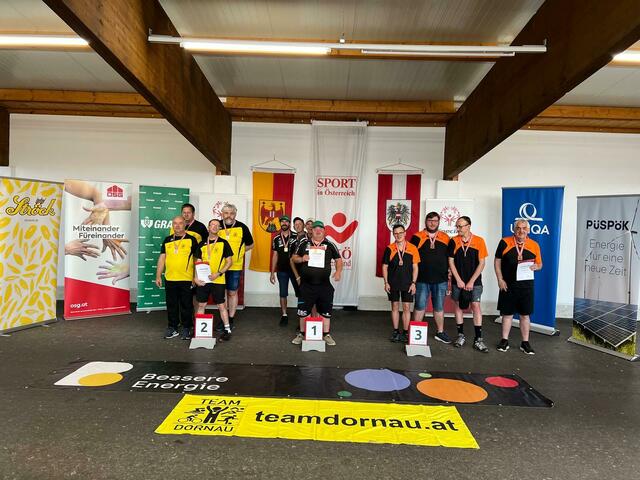 Siegerehrung Level 1 | Foto: Sebastian Koller/Special Olympics Burgenland