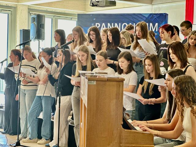 "Break Beats" wurde im Rahmen des Unterrichtsfachs Musik, bildnerische Erziehung und kreativer Ausdruck, kurz MBKA, organisiert. | Foto: Pannoneum Neusiedl am See